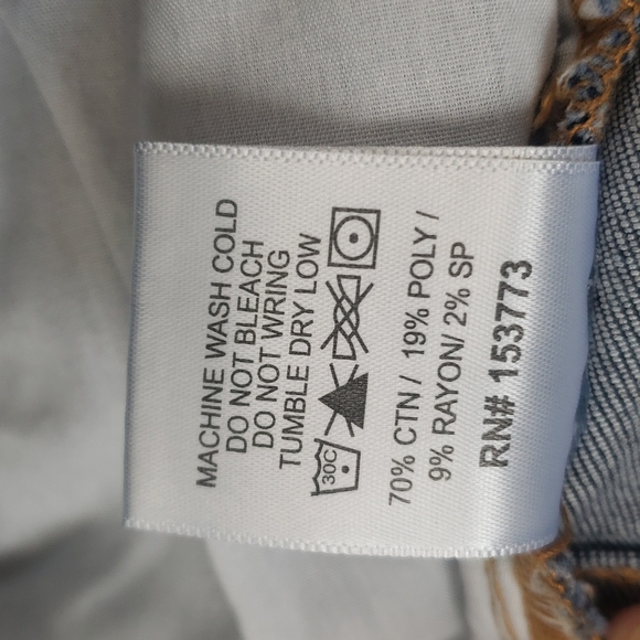 The M.A.P Most Attractive People dark denim distressed jean Size 3XL NWT - Picture 10 of 10